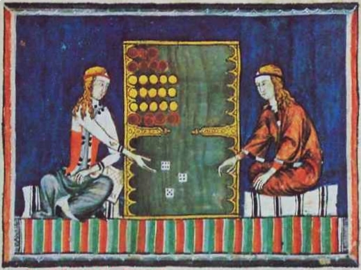 Alfonso di Castiglia, Libro de los juegos, 1283, su gentile concessione Bridgeman Art Library v. Corel Corp.